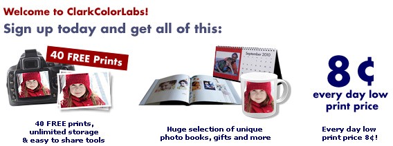 CLARK Color Labs - FREE Prints - The Frugal Factor